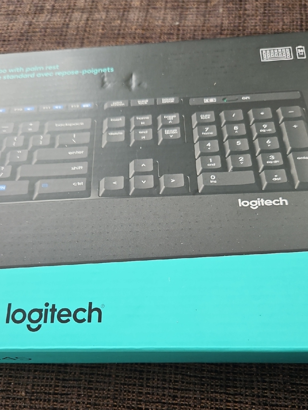Logitech Comfort Mk345 Wireless Combo With Palm Rest